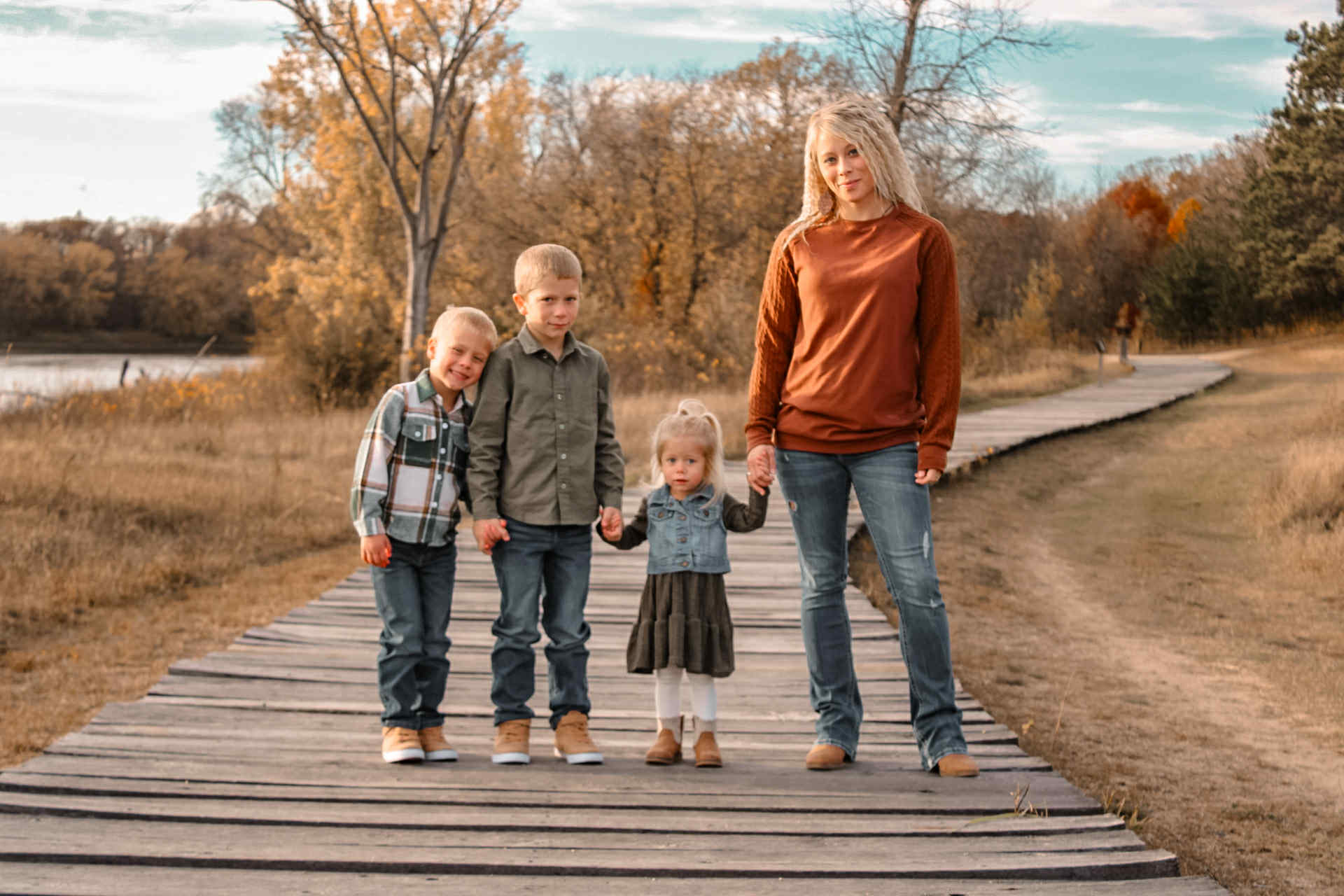 photo of trey & laura's family