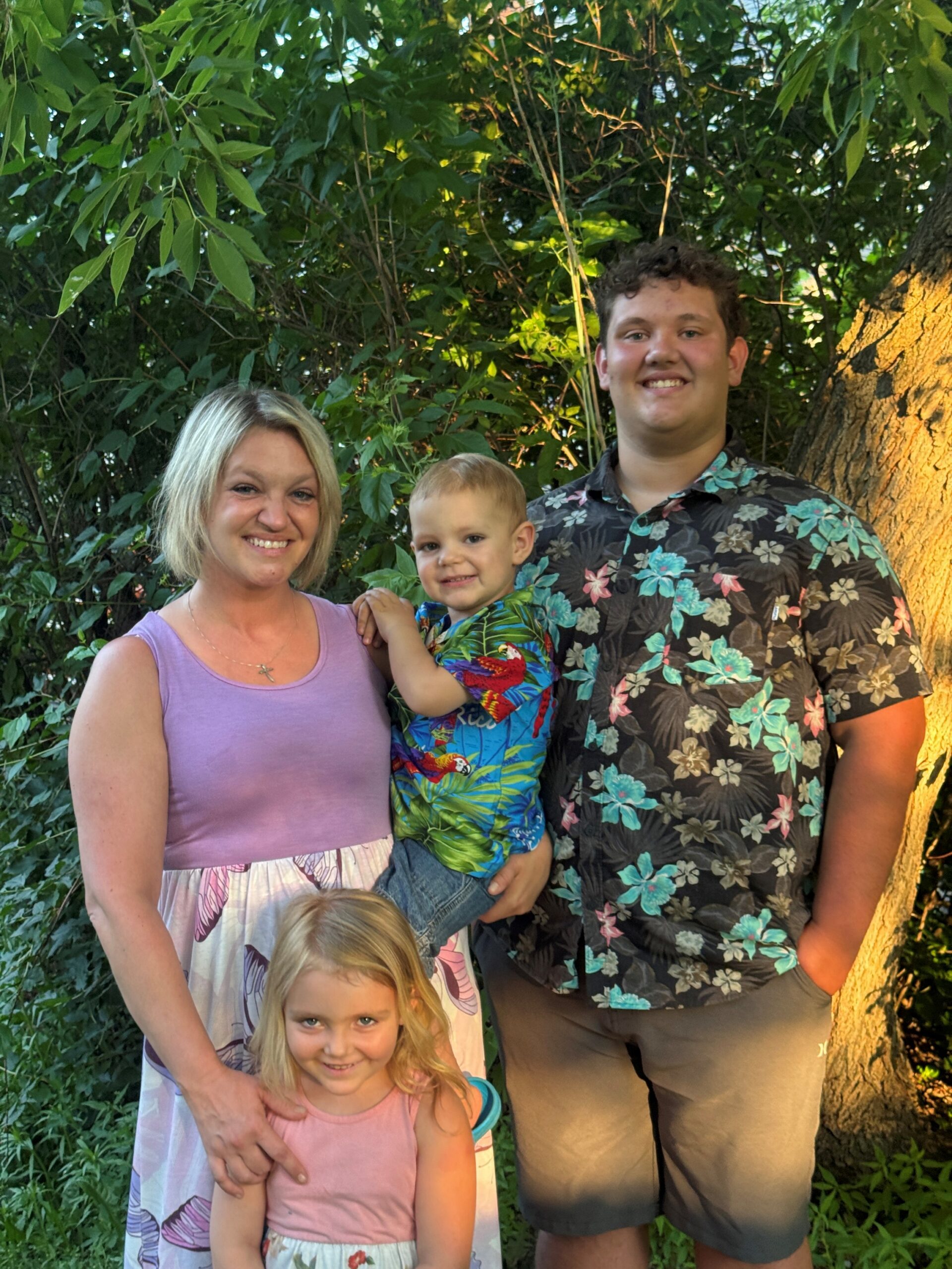 KELM FAMILY photo of trey & laura's family